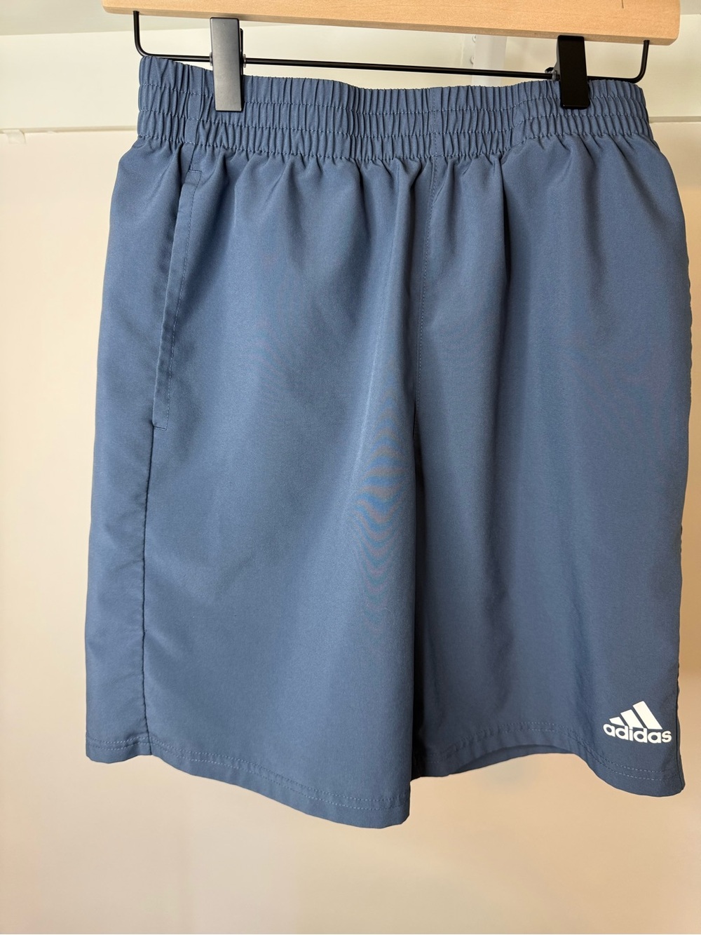 Adidas Boys Blue Athletic Shorts 14/16